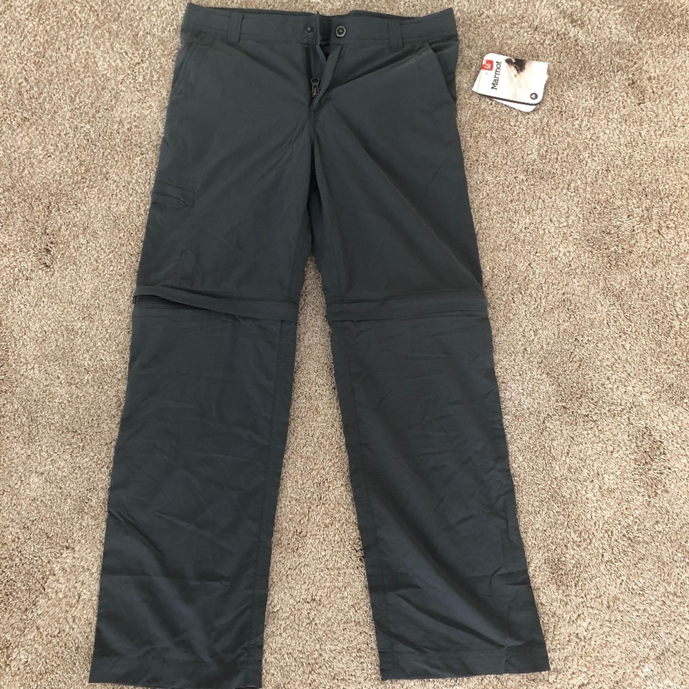 Marmot boy's Cruz convertible pants size L